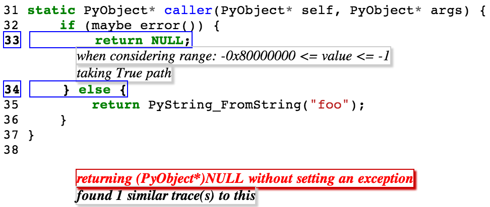 CPyChecker: caller()