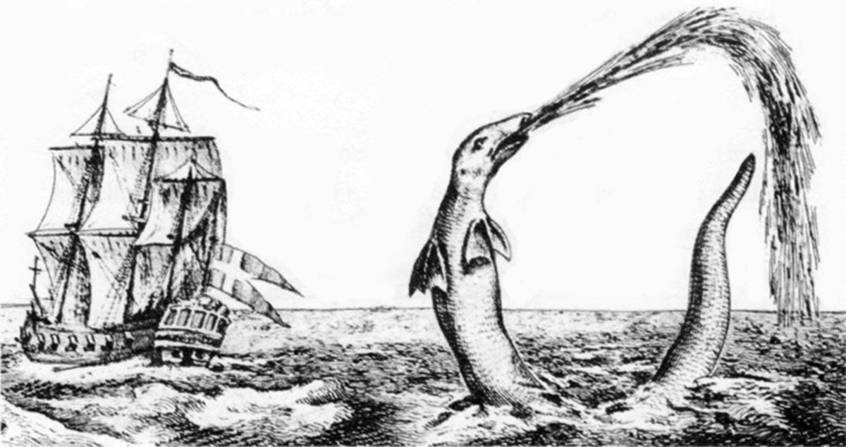 Hans Egede sea serpent 1734