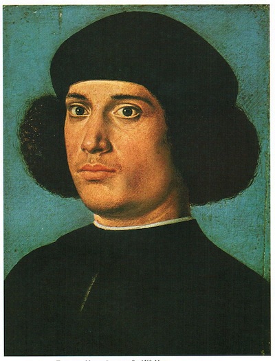 Andrea Previtali portrait of a man