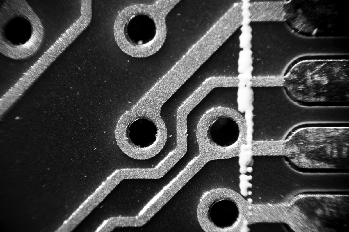 Circuits black and white