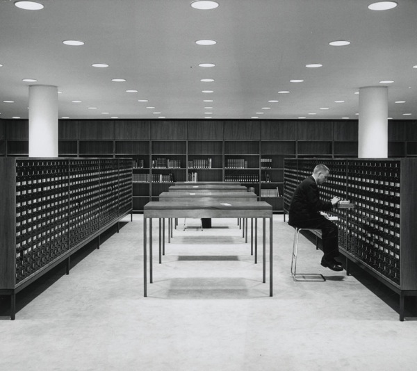 Beinecke Library, Yale University, 1963